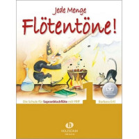 Barbara Ertl: Jede Menge Flötentöne! 1 (noty na sopránovou zobcovou flétnu)(+audio)