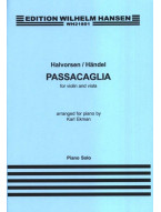 Georg Friedrich Händel / Johan Halvorsen: Passacaglia (noty na klavír)