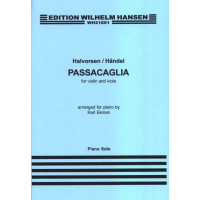 Georg Friedrich Händel / Johan Halvorsen: Passacaglia (noty na klavír)