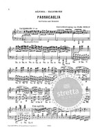 Georg Friedrich Händel / Johan Halvorsen: Passacaglia (noty na klavír)