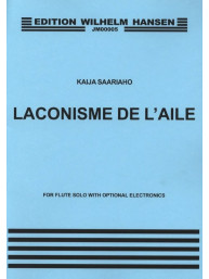 Kaija Saariaho: Laconisme De L'Aile (noty na příčnou flétnu, elektroniku)
