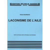 Kaija Saariaho: Laconisme De L'Aile (noty na příčnou flétnu, elektroniku)