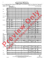 John Williams: Concert Selections from Superman Returns (noty pro symfonický orchestr, party, partitura)