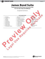 James Bond Suite (noty pro koncertní orchestr, party, partitura)
