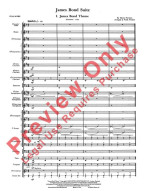 James Bond Suite (noty pro koncertní orchestr, party, partitura)