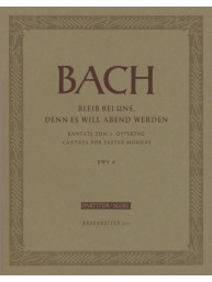 J.S. Bach: Cantata BWV 6 Bleib Bei Uns (noty, partitura)