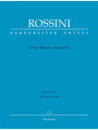 Gioachino Rossini: Petite Messe Solennelle (noty klavír, zpěv)