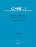Gioachino Rossini: The Barber of Seville - GER/IT (noty klavír, zpěv)