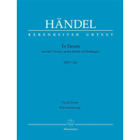 Georg Friedrich Händel: Dettinger Te Deum - HWV 283 (noty klavír, zpěv)