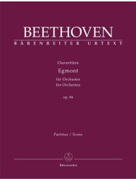 Beethoven: Ouverture Egmont Op. 84 (noty, partitura)