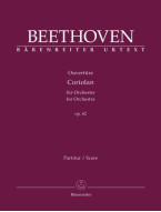 Beethoven: Ouverture Coriolan Op. 62 (noty, partitura)