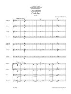 Beethoven: Ouverture Coriolan Op. 62 (noty, partitura)
