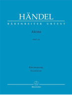 Georg Friedrich Händel: Alcina HWV 34 (noty klavír, zpěv)