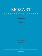 W.A. Mozart: Idomeneo K.366 (noty na klavír, zpěv)
