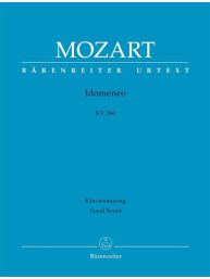 W.A. Mozart: Idomeneo K.366 (noty na klavír, zpěv)