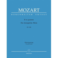 W.A. Mozart: Il re pastore / Der konigliche Hirte KV 208 (noty klavír, zpěv)
