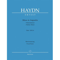 Joseph Haydn: Missa in Angustiis Hob. XXII:11 (noty klavír, zpěv)