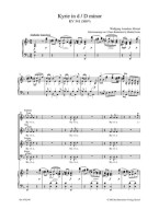 W.A. Mozart: Kyrie in D minor K. 341/368a (noty klavír, zpěv)