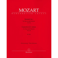 W.A. Mozart: Concerto In C Minor K.491 (noty na čtyřruční klavír)
