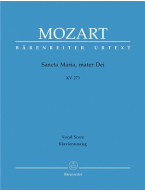 W.A. Mozart: Sancta Maria, Mater Dei K.273 (noty na sborový zpěv, klavír)