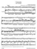 W.A. Mozart: Concerto in B-flat Major K. 191 (186A) (noty na fagot, klavír)