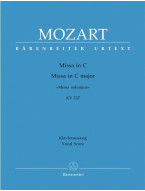 W.A. Mozart: Missa C-Dur KV 337 