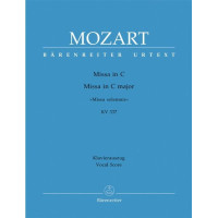 W.A. Mozart: Missa C-Dur KV 337 