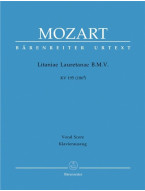 W.A. Mozart: Litaniae Lauretanae B.M.V. In D K.195 (noty na klavír, zpěv)