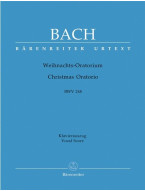 J.S. Bach: Christmas Oratorio BWV 248 (noty na klavír, zpěv) J.S. Bach: Christmas Oratorio BWV 248 (noty na klavír, zpěv)