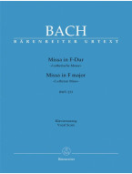 J.S. Bach: Mass in F major BWV 233 Lutheran Mass 1 (noty na klavír, zpěv) J.S. Bach: Mass in F major BWV 233 Lutheran Mass 1 (noty na klavír, zpěv)