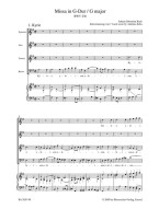 J.S. Bach: Mass in G major BWV 236 Lutheran Mass 4 (noty na klavír, zpěv) J.S. Bach: Mass in G major BWV 236 Lutheran Mass 4 (noty na klavír, zpěv)