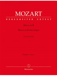 W.A. Mozart: Missa Brevis In B Flat K. 275/272b (noty, partitura)