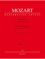 W.A. Mozart: Single Movements K261 K269 K373 (noty, partitura)