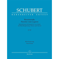 Franz Schubert: Rosamunde, Fürstin von Cypern D 797 (noty klavír, zpěv)