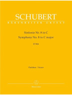 Franz Schubert: Symphony No.8 In C D 944 (noty, partitura) Franz Schubert: Symphony No.8 In C D 944 (noty, partitura)