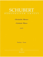 Franz Schubert: German Mass D 872 (noty, partitura) Franz Schubert: German Mass D 872 (noty, partitura)