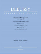 Claude Debussy: Premiere Rhapsodie (noty, partitura) Claude Debussy: Premiere Rhapsodie (noty, partitura)
