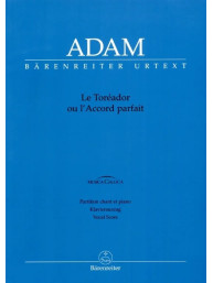 Adolphe Adam: Toreador Ou L'Accord Parfait (noty na klavír, zpěv)