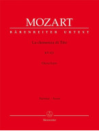 W.A. Mozart: La Clemenza Di Tito Overture KV 621 (noty, partitura)