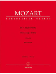 W.A. Mozart: Die Zauberflöte Overture KV 620 (noty, partitura)