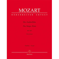 W.A. Mozart: Die Zauberflöte Overture KV 620 (noty, partitura)