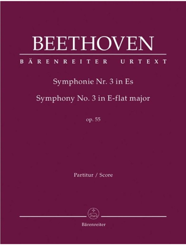 Beethoven: Symphony No.3 In E Flat Op.55 Eroica (noty, partitura)