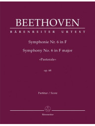 Beethoven: Symphony No.6 In F Op.68 Pastorale (noty, partitura)
