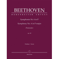 Beethoven: Symphony No.6 In F Op.68 Pastorale (noty, partitura)