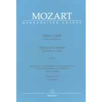 W.A. Mozart: Mass in C minor K427 (noty na klavír, zpěv)