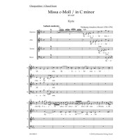 W.A. Mozart: Mass in C minor K427 (noty na zpěv, varhany)