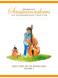 Egon Sassmannshaus: Early Start on the Double Bass 1 (noty na kontrabas)