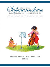 Egon Sassmannshaus: Früher Anfang auf dem Cello 1 (noty na violoncello)