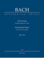 J.S. Bach: Orchestral Suite - Overture No.1 In C Major BWV 1066 (noty, studijní partitura)
