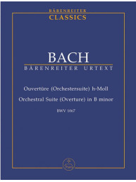 J.S. Bach: Orchestral Suite - Overture No.2 In B Minor BWV 1067 (noty, studijní partitura)